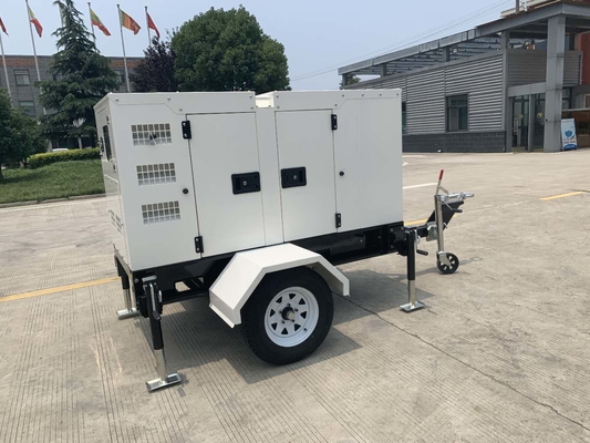 কামিন্স KTA38-G9 1000KW 1250KVA ATS সহ ট্রেলার ডিজেল জেনারেটর