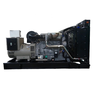 পারকিন্স ইঞ্জিন সহ ওয়াটার কুলড 500KVA 400KW ওপেন ডিজেল জেনারেটর সেট