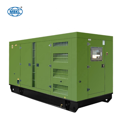 সাউন্ডপ্রুফ কেস সহ 400KW 500KVA কামিন্স ডিজেল জেনারেটর নীরব ক্যানোপি